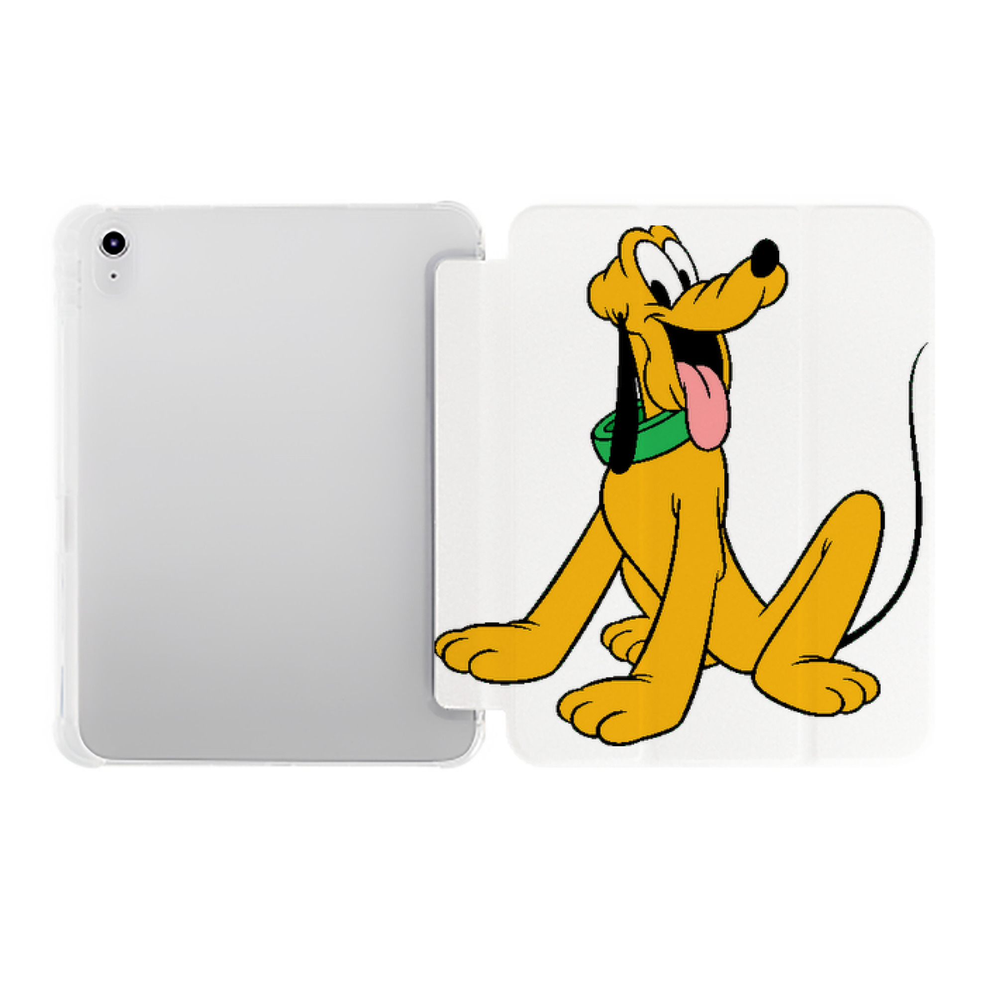 （画像用） ミッキーマウス Mickey Mouse IPad ケース ペン収納付き 三つ折りスタンド PUレザー×シリコン 対応機種9.5/10.5/10.9インチ